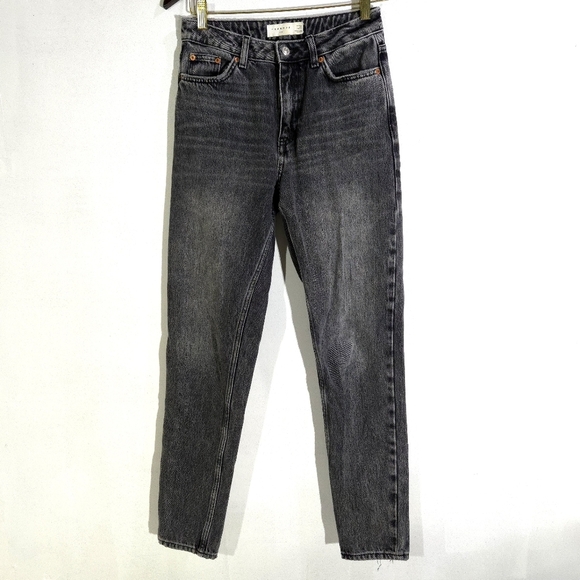 Topshop | Classic Black Women's Mom Jeans - Picture 1 of 10
